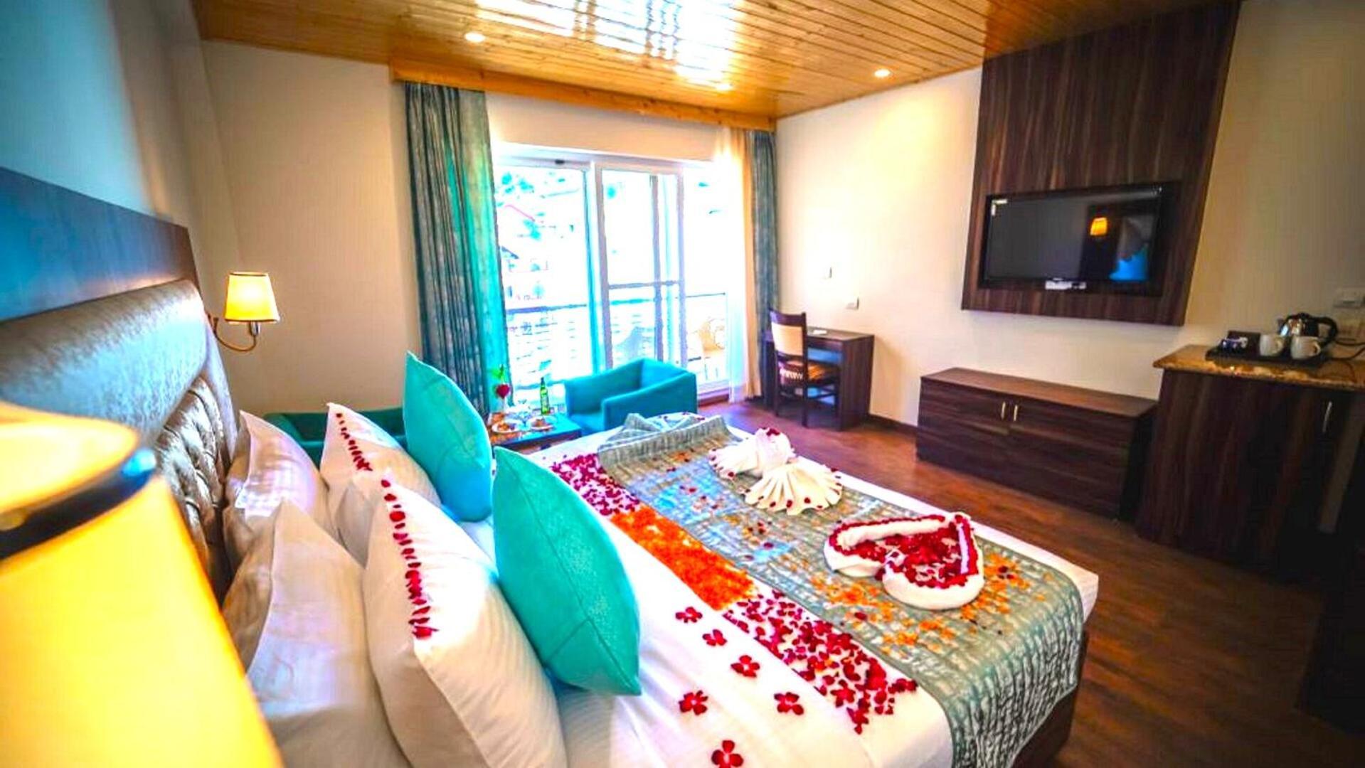 Hotel Simsa Heights Manali Exterior foto